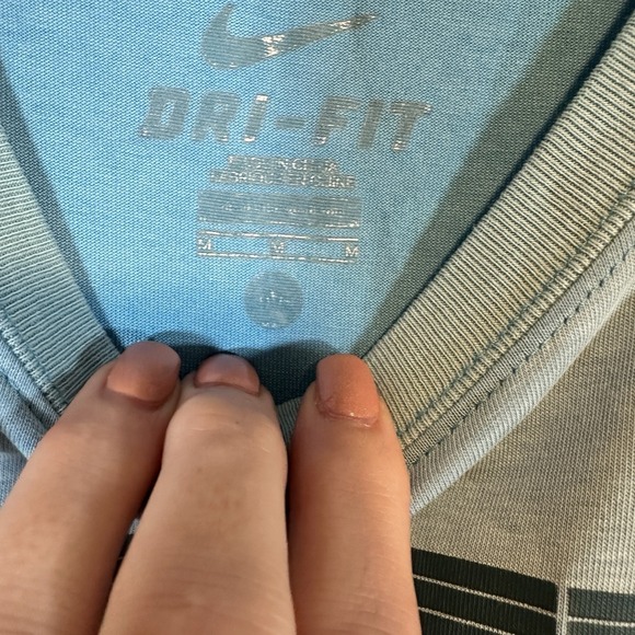 Nike Dri Fit Kevin Durant‎ Light Blue Size Medium - Picture 5 of 8